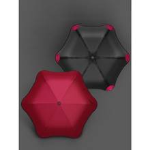 Novo estilo três guarda-chuvas dobráveis criativos, guarda-chuva anti-uv não automático, mini guarda-chuva feminino, dupla função, guarda-sol 2024 - compre barato