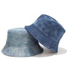 LVYI 043 новая уличная Женская классическая шляпа с ведром для взрослых, промытая хлопковая шляпа для рыбалки, рыбацкая шляпа, Мужская Панама, кепка Gorros 2024 - купить недорого