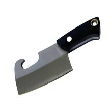 Mini cuchillo de bolsillo de acero inoxidable para cortar, herramienta de supervivencia con mango de madera, llavero EDC, accesorios colgantes 2024 - compra barato