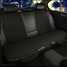 Car back seat cushion Flax Car backseat Seat Cushions Interior Auto Chair Pad Seat Carpet Mat with Backrest 2024 - buy cheap