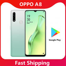 Original Oppo A8 Smart Phone Octa Core 2.3GHz MTK6765 6.5inch LCD 1600x720P 12MP Camera 4230mAh Cell Phone 2024 - buy cheap