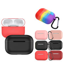 Capa para fones de ouvido airpods pro 3, caixa em silicone macio, acessório para fones de ouvido bluetooth sem fio 2024 - compre barato