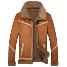 Зимняя мужская куртка-бомбер, повседневная мужская куртка из плотного флиса, армейские тактические куртки, модные пальто с меховым воротником, ветровка, куртки, одежда 2024 - купить недорого