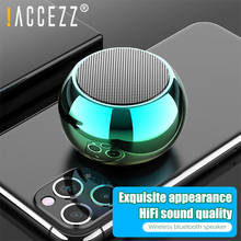 ! ACCEZZ портативный Bluetooth динамик мини беспроводной громкий динамик HiFi 3D стерео бас объемная Колонка для Мобильный телефон динамик для ноутбука 2024 - купить недорого
