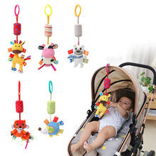baby toys soft plush Animal Stroller Hanging Crib Mobile bed bell newborn rattle Wind chimes infant kids Educational sensory Toy 2024 - buy cheap