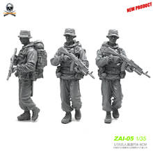 Kits de modelos de soldado de resina de las Fuerzas Especiales Rusas modernas, Zai-05 autoensamblados, 1/35 2024 - compra barato