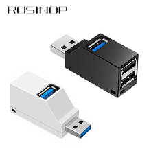 Rosinop High Speed mini Multi USB 3.0 Hub Splitter Wireless Micro Adaptador USB Hub 2.0 OTG 3 Ports PC Computer Accessories 2024 - buy cheap