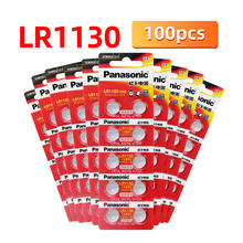 Panasonic-pila alcalina AG10 LR1130 AG10 100 LR54 SR54 SR1130W 189 LR1130, 1,5 unidades, 389 unidades 2024 - compra barato