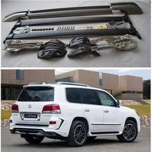 Cross & Roof Rack For Lexus LX570 2009-2015 Luggage Racks Carrier Bars Cross top Bar Rail Boxes High Quality Aluminum Alloy 2024 - buy cheap