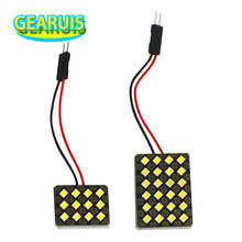 Bombilla de techo de lectura para Interior de coche, luz LED de Panel automático para techo, lámpara de mapa con Festoon T10 W5W C5W, 12, 24 SMD, 2835, 0,5 W, 2,88 W, 1,44 W, 10 juegos 2024 - compra barato