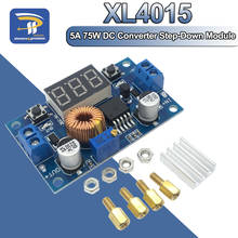 5A 75W XL4015 DC-DC Converter Adjustable Step-Down Module 4.0-38V to 1.25V-36V DIY Adjustable Power Supply 2024 - buy cheap
