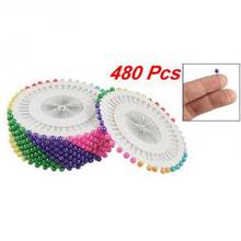480 Pcs Sewing Locating Straight Pins Imitation Pearl Beads Head Needles 2024 - buy cheap