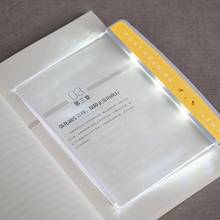 Luz LED creativa para lectura de libros, PLACA PLANA portátil, Panel de viaje, lámpara de escritorio para el hogar, interior, dormitorio de niños, 1 ud. 2024 - compra barato