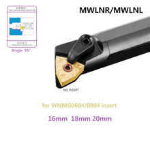 Herramientas de corte de torno CNC, soporte de herramientas de torneado interno de Metal, S16Q, S18Q, S20R, MWLNR06, MWLNR08, 95 grados, 1 unidad 2024 - compra barato