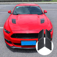 Capa do carro decoração gt350 capa modificação tomada de ar decoração adesivos para ford mustang 15-17 acessórios exteriores 2024 - compre barato