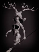 1/10 Scale Unpainted Resin bust Deer Huntress GK figure 2024 - buy cheap