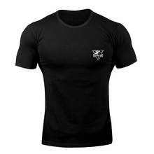 New Wolf head Brand Clothing Gyms Tight Cotton T-shirt Mens Fitness T-shirt Homme Gyms T Shirt Men Fitness mens Summer Tees Tops 2024 - buy cheap