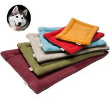 Pet Mat Winter Dog Cage Cushion Thicken Soft House For Cats Warm Dog Blanket Polar Fleece Small Medium Large Dogs Bed Pad 2024 - buy cheap