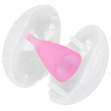 Copa Menstrual reutilizable de silicona para mujer, Colector de higiene femenina de grado médico, con taza esterilizadora, 1 ud. 2024 - compra barato