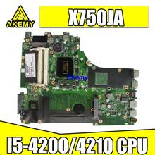 X750JA-I5-4200/4210 Motherboard For Asus X750J k750J A750J X750JB  Notebook notebook motherboard mainboard 2024 - buy cheap