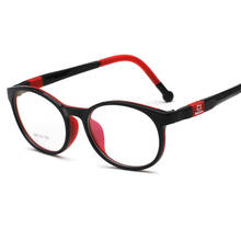 Оправа для детских оптических очков tr90 гибкие безопасные очки для девочек и мальчиков детские очки 2024 - купить недорого