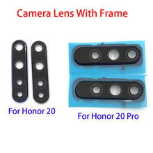 10Pcs/Lot, Rear Back Camera Glass Lens For Huawei Honor 20 Pro Camera Glass With Frame 2024 - buy cheap