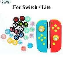 YuXi 4pcs Joystick Cover for Switch Lite NS for Nintend Switch Thumb Grip Cap JoyCon Controller Gamepad Thumb Case 2024 - buy cheap