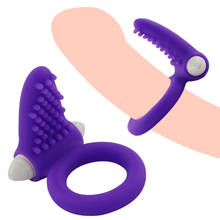 EXVOID клитор стимулирует задержку эякуляции пениса вибратор кольцо силиконовый вибрирующий пенис кольцо секс магазин секс игрушки для пар 2024 - купить недорого