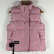 2018 Hot sale Autumn Winter warm Down Cotton 8 colors women vest female big plus size waistcoat Letter zipper Vest Lady outwear 2024 - buy cheap