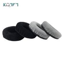 Kqtft 1 par de almofadas de substituição de veludo para sony mdrv700 mdrv700dj mdrz700 fone ouvido earpads earmuff capa almofada copos 2024 - compre barato