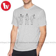 Talking Heads T Shirt David Byrne S Big Suit T-Shirt Men Classic Tee Shirt Cotton Short-Sleeve Oversized Fun Printed Tshirt 2024 - buy cheap