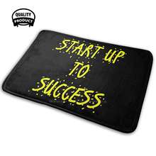 Success Start Up Now Comfortable Door Mat Rug Carpet Cushion Motivation Motivate View Big Days Funny Black White Blue Brown 2024 - buy cheap