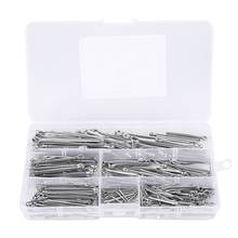 Cotter Fixings Set,6 Sizes 304 Stainless Steel Cotter Pin Clip Key Fastener Fitting Assortment Kit(340 Pcs) 2024 - compre barato