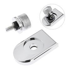 1/4" 6mm Aluminum Motorcycle Rear Seat Bolt Nut Tab Screw Mount Knob Cover For Sportster Fatbob Road King Softail Dyna Touring 2024 - buy cheap