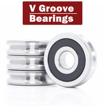 V103209 V Groove Sealed Ball Bearing ( 4 PCS ) 10*32*9 mm Pulley Wheel Bearings V2/2 3/2 4/2 5/2 6/2 Guide Track Rlooer Bearing 2024 - buy cheap
