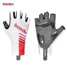 Guantes de ciclismo para hombre y mujer, manoplas de medio dedo, antideslizantes, a prueba de golpes, acolchadas con Gel, para carreras 2024 - compra barato