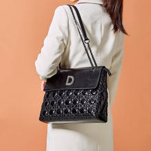Diamond Lattice Bag Women Shoulder Crossbody Bags Genuine Leather Luxury Brand Chain Handbags Ladies Casual Totes Female Purses 2024 - buy cheap