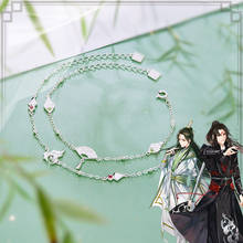 Anime Scum Villain Self Saving System Shen Qingqiu Luo Binghe 925 Silver Bracelets Chain Jewelry Wristband Britbday Xmas Gift 2024 - buy cheap