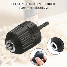 High Quality 0.8-10mm Clamping Range Driver Tool Accessories Keyless Adapter  Hex Shank Drill Chuck 2024 - buy cheap