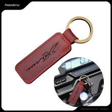 Motorcycle Keychain Motocross Cowhide Key Ring Fits for Honda X-Blade 160 Motorbike 2024 - buy cheap