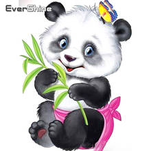 EverShine Diamond Painting Animal Full Drill Square Diamond Mosaic Panda Cross Stitch Embroidery Cartoon Rhinestones Home Decor 2024 - buy cheap