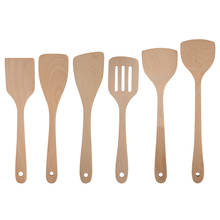 Wood Spatula Kitchen Accessories Non-Stick Cookware Cooking Tools Gift Wooden Shovel Kitchen Tool Kitchen Cooking Utensil Tool 2024 - buy cheap