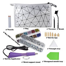 7200pcs Mixed Size Hotfix Rhinestone Set /Fast Heated Hotfix Rhinestone Hotfix  Applicator Set /Iron-on Wand Heat-fix Tool Gun 2024 - buy cheap