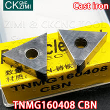 TNMG160408 CBN inserts Boron nitride diamond inserts CNC lathe cutting tools External wood turning tools TNMG for Cast iron only 2024 - buy cheap