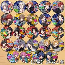 Anime Division Rap Battle Yamada ichiro Yamada Jiro Yamada Saburo Figure 6445 Badge Round Brooch Pin Gifts Kids Collection Toy 2024 - buy cheap