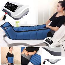 Compressão de ar perna pé massageador vibração infravermelho terapia braço cintura pneumática envoltórios de ar relaxar alívio da dor 2024 - compre barato