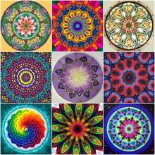 EverShine Diamond Mosaic Flowers Full Square Diamond Painting Mandala Cross Stitch Diamond Embroidery Full Set Home Decoration 2024 - buy cheap