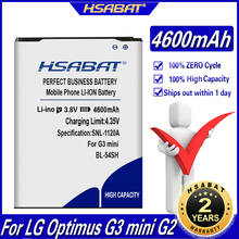 HSABAT-Batería de BL-54SH de 4600mAh, para LG Optimus G3 mini G2 D725 D722 D728 D729 D22 F300 L90 F7 F260 D410 D405N US780 F320 g3s min 2024 - compra barato