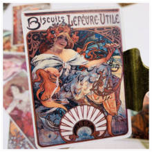 17 PCS\SET Retro Rome Mucha Painting Renaissance Religious Vintage Art Goddess DIY Diary Scrapbooking Label Stationery Stickers 2024 - buy cheap