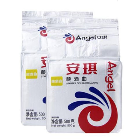 2bag=1kg Alcohol Yeast Active Dry Yeast Angel Leaven for Chinese Wine White Distilled Spirit Production Recent date and 2 years 2022 - купить недорого